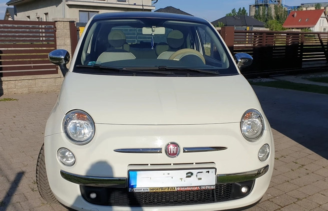 Fiat 500 cena 21000 przebieg: 153692, rok produkcji 2009 z Świebodzin małe 56